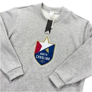 Adidas North Carolina Football Club Fleece Sweatshirt Mens XL Soccer NEW